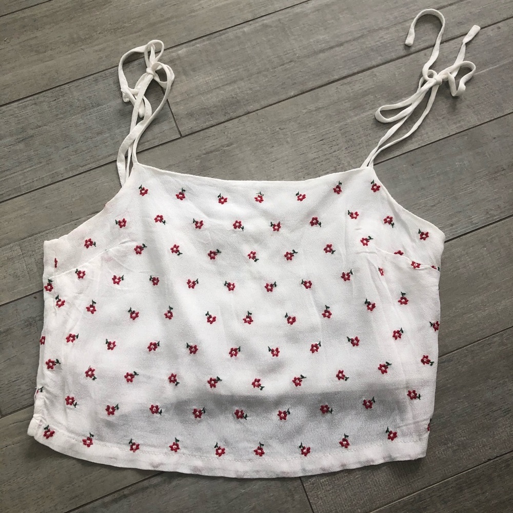 Cherry print top